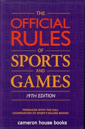 Official Rules of Sports & Games 1995-1996