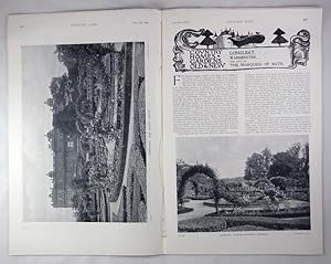 Original Issue of Country Life Magazine Dated October 18th 1902 with a Main Feature on Longleat i...