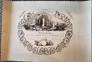 Scots Charitable Society (an engraving )