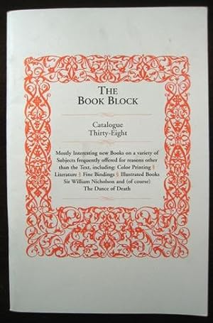 The Book Block: Catalogue Thirty-Eight