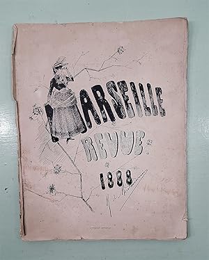 Marseille Revue 1888. Recueil de 62 planches de dessins représentant des types et scènes de genre...