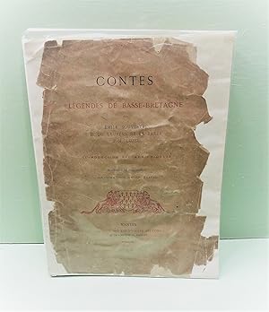 CONTES et LEGENDES de BASSE-BRETAGNE. Introduction par Adrien Oudin.