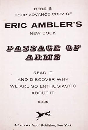 Passage Of Arms [__ADVANCE__PREVIEW__FORMAT__]