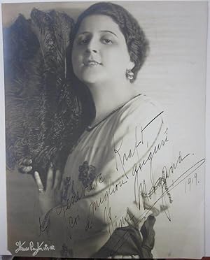 Inscribed Vintage Photograph as Gilda in "Rigoletto"