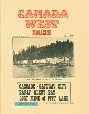 Canada West Magazine, Volume 2, Number 4, Winter 1970