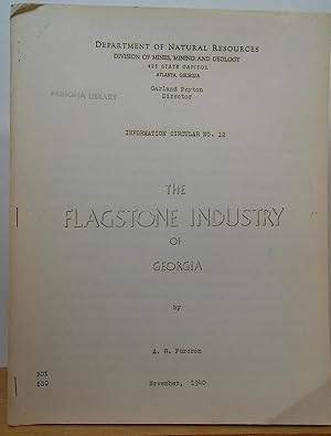 The Flagstone Industry of Georgia (Information Circular No. 12)