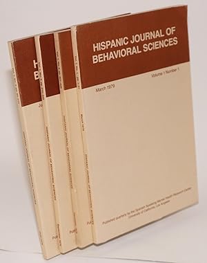 Hispanic journal of behavioral sciences; volume 1, numbers 1-4, March-December, 1979