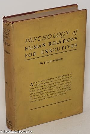Psychology of human relations for executives