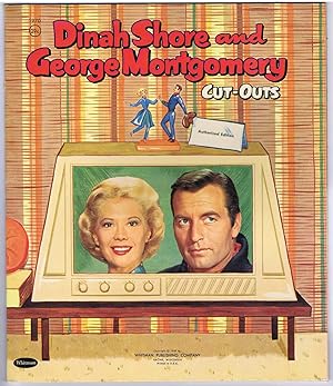 Dinah Shore and George Montgomery CUT-OUTS FOLDER (Folder ONLY, NO CUT-OUTS)