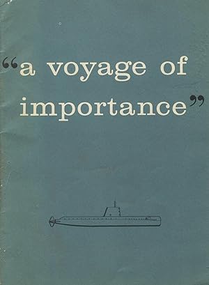 A voyage of importance [cover title]