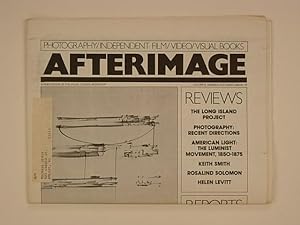 Afterimage October 1980 Volume 8, Number 3. Cover : 'Musical Score' 1963 by Frederick Sommer