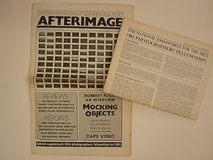 Afterimage December 1980 Volume 8, Number 5. Cover : Robbert Flick + Special supplement : NEA pho...