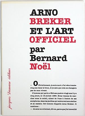 Arno Breker et l'art officiel