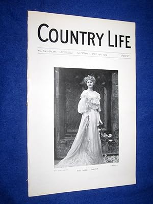 Country Life. No 384. 14th May 1904. Miss Gladys Palmer., Keevil Manor Trowbridge. Clack-Mills, H...