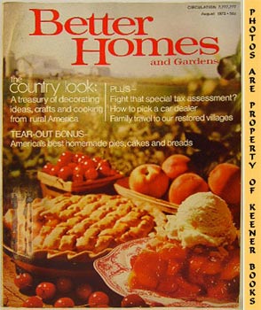 Better Homes And Gardens Magazine: August 1972 Vol. 50, No. 8 Issue