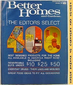 Better Homes And Gardens Magazine: January 1971 Vol. 49, No. 1 Issue