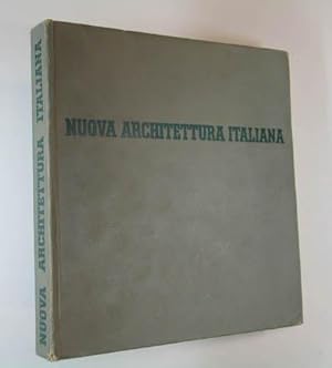 Nuova architettura Italiana. Quaderni della Triennale. Mailand (Milano), Ulrico Hoepli (1936). 4°...