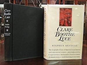 CLARE BOOTHE LUCE a Biography - Signed