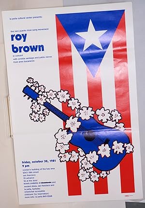 The new Puerto Rican song movement / Roy Brown in concert; with Zoraida Santiago and Pablo Nieves...