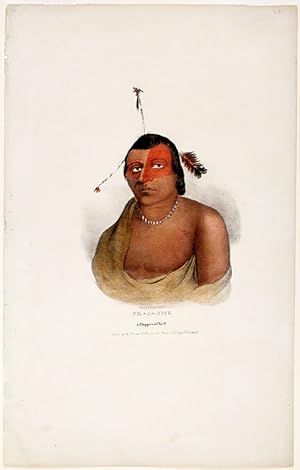 Pe-A-Jick A Chippewa Chief. Taken at the Treaty of Prairie du Chien 1825 by J. O. Lewis