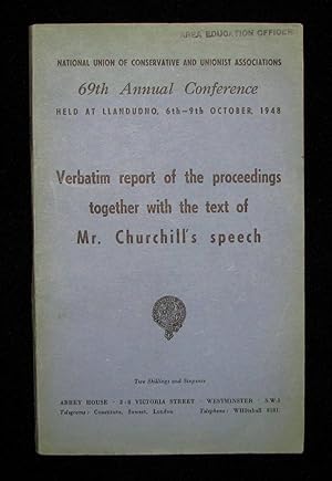 Winston Churchill's 9 October 1948 Speech to the 69th Annual Conservative Party Conference publis...