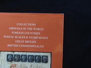 Collections, Airmails of the World, Foreign Countries, Great Britain, British Commonwealth (Thurs...