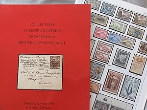 Collections, Foreign Countries, Great Britain, British Commonawealth (Thursday, July 5th. 1999): ...