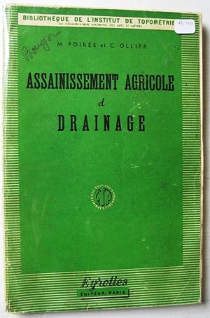 Assainissement agricole et drainage