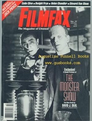 FILMFAX, The Magazine of Unusual Film and Television, October Oct./November Nov. 1992, No. 35
