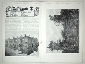 Original Issue of Country Life Magazine Dated December 10th 1898, with a Main Feature on Helmingh...