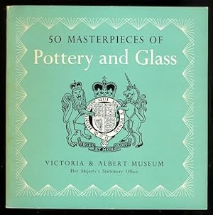 FIFTY MASTERPIECES OF POTTERY, PORCELAIN, GLASS VESSELS, STAINED GLASS, PAINTED ENAMEL.
