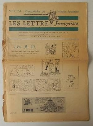 LES LETTRES FRANCAISES. N° 1138 spécial : Cinq siècles de bandes dessinées.