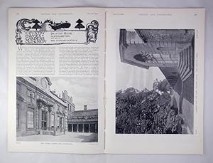 Original Issue of Country Life Magazine Dated November 4th 1899 with a Main Feature on Drayton Ho...
