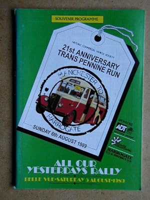 21st Anniversary Trans Pennine Run. 1989 Souvenir Programme.