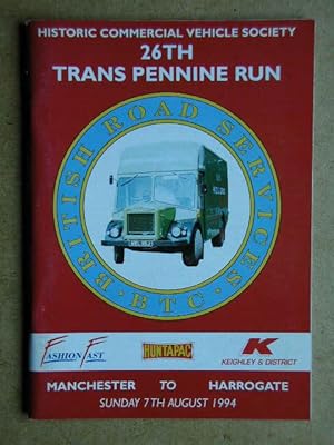 26th Anniversary Trans Pennine Run. 1994 Souvenir Programme.