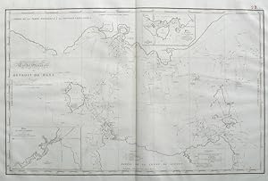 Carte Generale du Detroit de Bass Dressee par L. Freycinet commandant la Goelette le Casuarina An...
