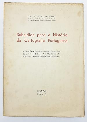 SUBSIDIOS PARA A HISTORIA DA CARTOGRAFIA PORTUGUESA: A CARTA GERAL DO REINO, A CARTO TOPOGRAFICA ...