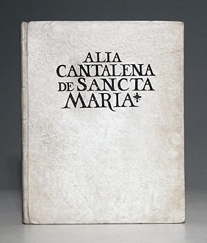 Alia Cantalena De Sancta Maria