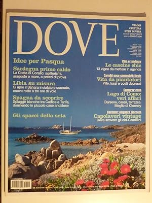 "DOVE - Viaggi, Cultura, Stili di Vita Anno 15 n.° 3 Marzo 2005"