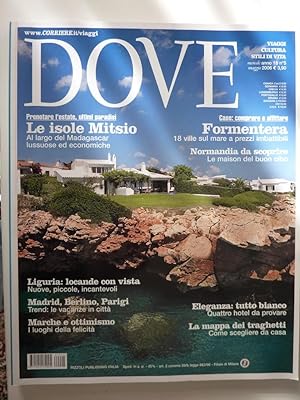 "DOVE - Viaggi, Cultura, Stili di Vita Mensile Anno 16 n.° 5 Maggio 2006"