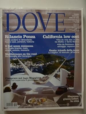 "DOVE - Viaggi, Cultura, Stili di Vita - Mensile Anno 18 n.° 5 Maggio 2008"