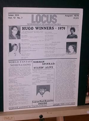 Locus, The Newspaper of the Science Fiction Field #224 (August 1979