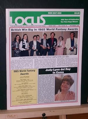 Locus, the Newspaper of the Science Fiction Field #299, December 1985