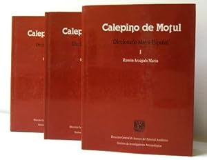 CALEPINO DE MOTUL. DICCIONARIO MAYA-ESPAÑOL, 3 VOLS. [HARDBACK]