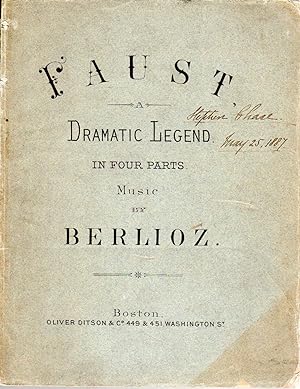 The Damnation of Faust - Dramatic Legend in Four Parts [Piano/Vocal Score: Text in English only -...