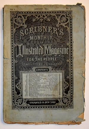 Scribner's Monthly Magazine: An Illustrated Magazine for the People - January 1871