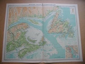 Maritime Provinces & Newfoundland.