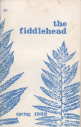 THE FIDDLEHEAD, Spring 1968, No. 75; With Nowlan's ,Miracle at Indian River