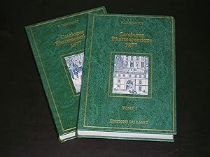 Catalogue Pharmaceutique 1877. Tome 1 et 2.