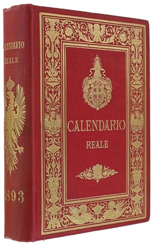 CALENDARIO REALE 1893.: